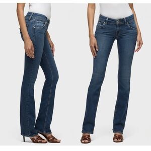 Hudson Jeans Beth Mid-Rise Baby Bootcut Women's Dark Blue Jeans